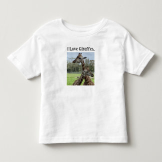 I love Giraffes Toddler T-shirt