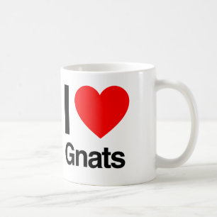 i love gnats coffee mug
