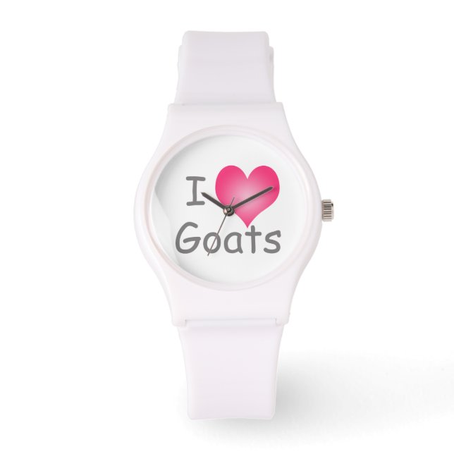 I Love Goats Watch (Front)