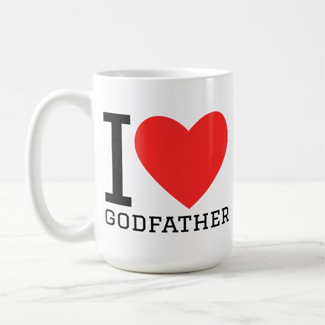 I love godfather coffee mug (Left)