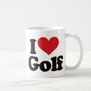 I Love Golf Coffee Mug