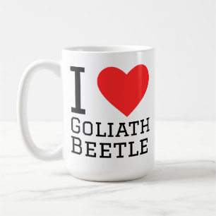 I love Goliath beetle Coffee Mug