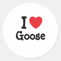 I love Goose heart T-Shirt