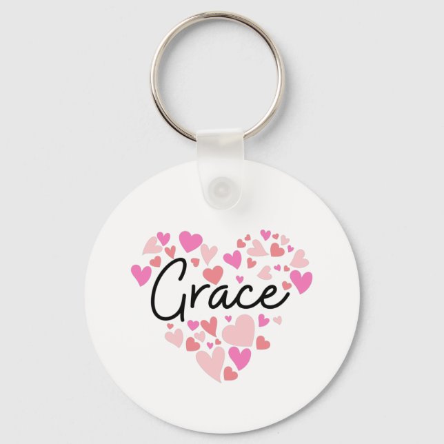 I love Grace Keychain (Front)