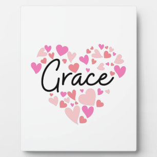 I love Grace Plaque
