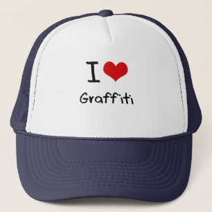 I Love Graffiti Trucker Hat