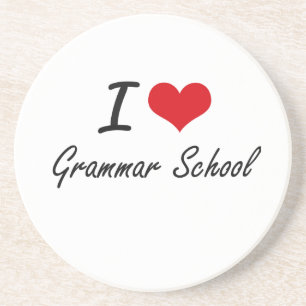 I love Grammar School Coaster