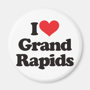I Love Grand Rapids Magnet
