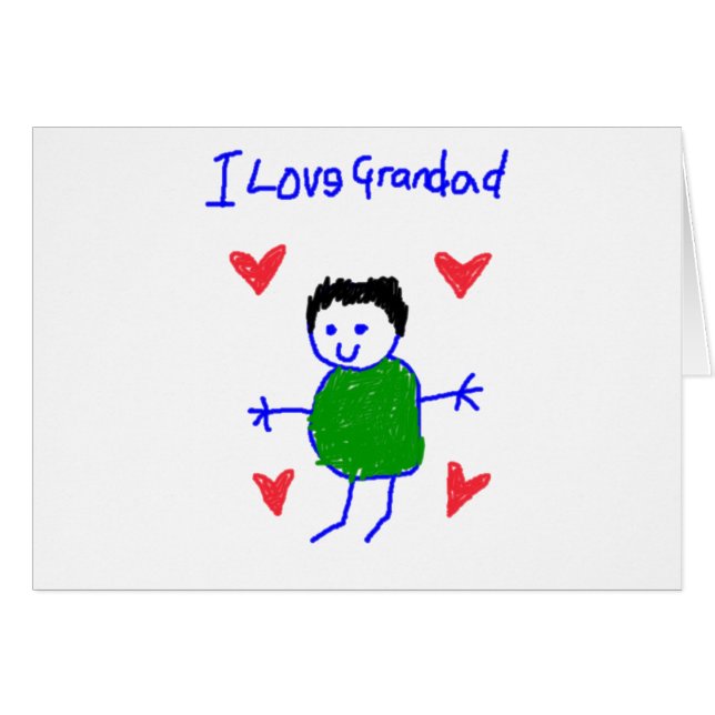 I Love Grandad (Front Horizontal)