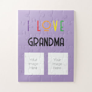 i love grandma photos  jigsaw puzzle