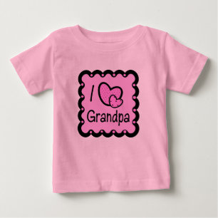 I Love Grandpa Cute T-Shirt