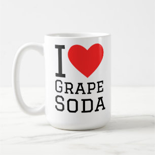 I love grape soda coffee mug