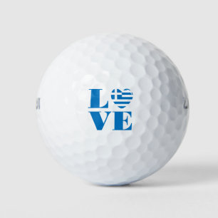 I love Greece Golf Balls