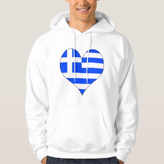 I Love Greece Hoodie