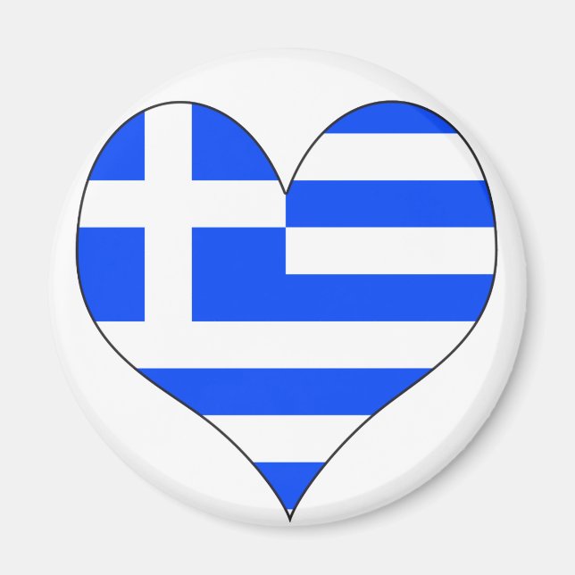 I Love Greece Magnet (Front)