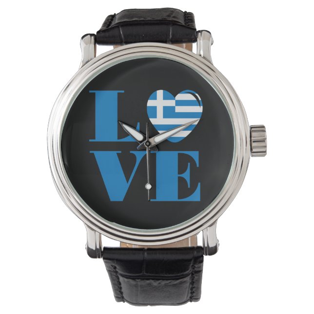 I love Greece Watch (Front)