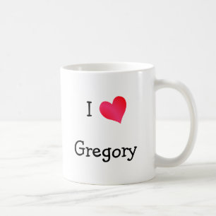 I Love Gregory Coffee Mug