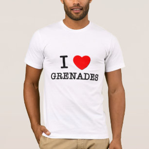 I Love Grenades T-Shirt