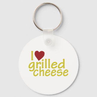 I Love Grilled Cheese Keychain