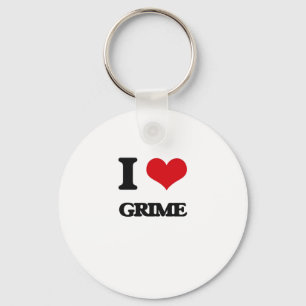 I Love GRIME Keychain