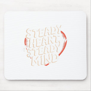 I Love Groundhog Day Retro Vintage 60s 70s Flowers Mouse Pad