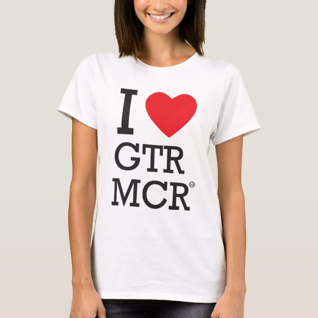 I love GTR MCR T-Shirt (Front)