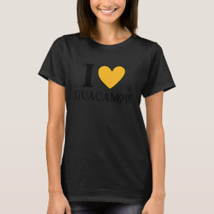 I Love Guacamole Mexican Food  8 T-Shirt