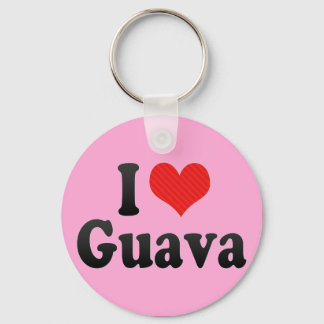 I Love Guava Keychain