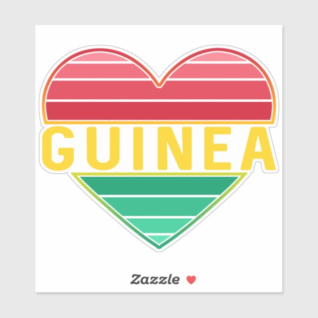 I Love Guinea, Guinean Heart (Sheet)