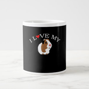 I Love Guinea Pig Guinea Pig Lovers Large Coffee Mug