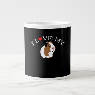 I Love Guinea Pig | Guinea Pig Lovers Large Coffee Mug