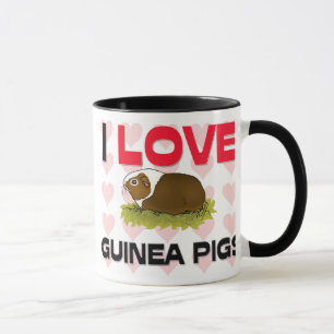 I Love Guinea Pigs Mug