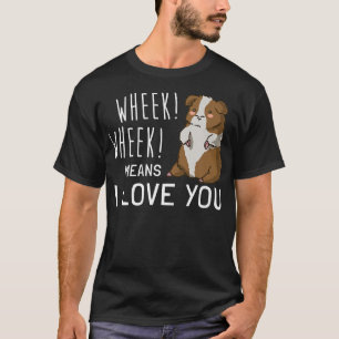 I Love Guinea Pigs Premium 2999 T-Shirt