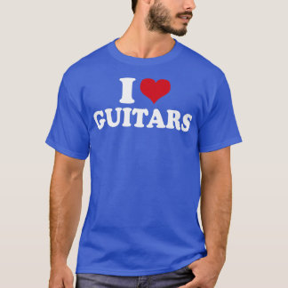 I Love Guitars1 T-Shirt