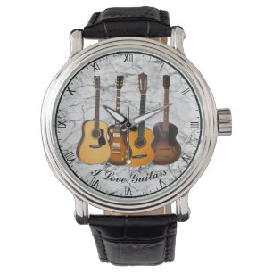 I LOVE GUITARS WRISTWATCH