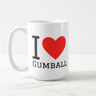 I love gumball coffee mug