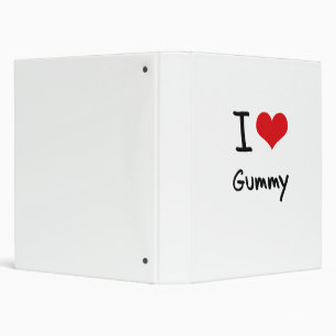 I Love Gummy Binder