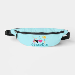 I Love Gymnastics Cute Gymnast Fanny Pack