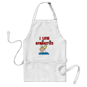 I Love Gymnastics Standard Apron