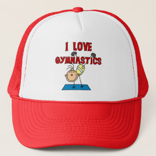 I Love Gymnastics Trucker Hat