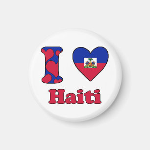 I love Haiti Magnet