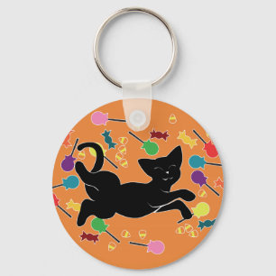 I Love Halloween! Keychain