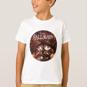 I love Halloween Series 3 Digital Print T-Shirt