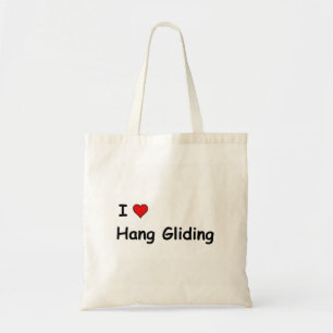 I Love Hang Gliding Tote Bag