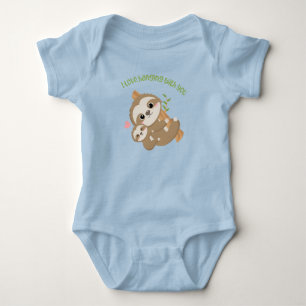 I love hanging with you, Sloths Baby Bodysuit