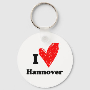 I love Hannover Keychain