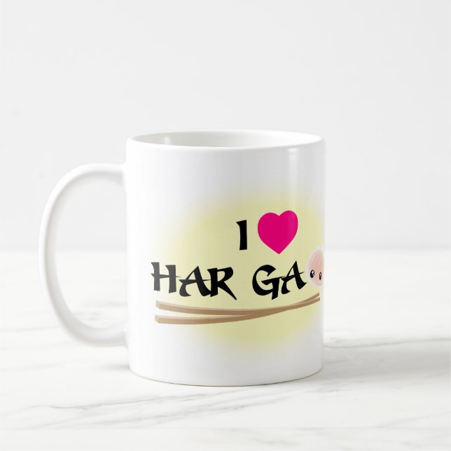 I Love Har Gao (shrimp dumpling) Coffee Mug (Left)