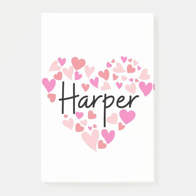I love Harper Post-it Notes (Front)