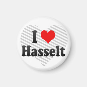 I Love Hasselt, Belgium Magnet