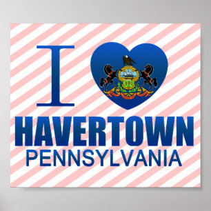 I Love Havertown, PA Poster